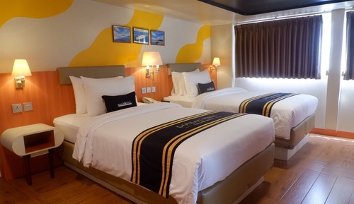 Executive Cabin, 2 Twin Beds, Sea View