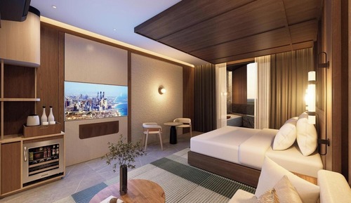 Luxury Suite, 1 Bedroom, Beach View