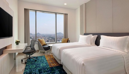 Deluxe Twin Room, 2 Twin Beds, City View