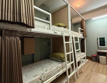 Bed in 8-Bed Mixed Dormitory Room