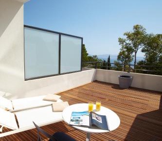 Deluxe Room Terrace with Sea view