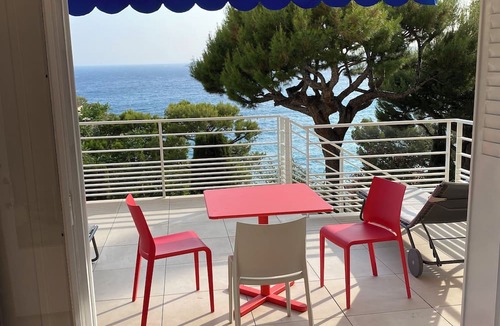 Cap d'Ail Apartment | Renovated apartment, sea view, S-W orientation, terrace, near Monaco, Mala beach